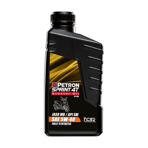 PETRON SPRINT 4T SC800 SCOOTER OIL FULLY SYNTHETIC SAE 5W-40 - Petron