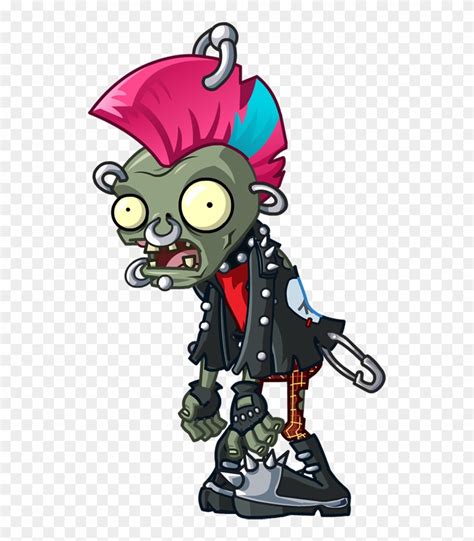 Zombie Free Png Image - Pvz 2 Zombies Neon Mixtape Tour Clipart ...