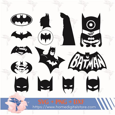 Batman And Superman Logo SVG, PNG, Instant Download Files For Cricut ...