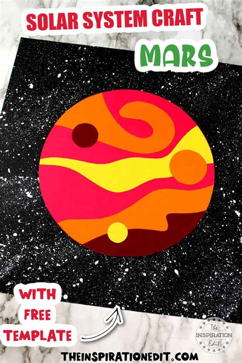 Mars Facts for Kids Plus Fun Mars Craft · The Inspiration Edit