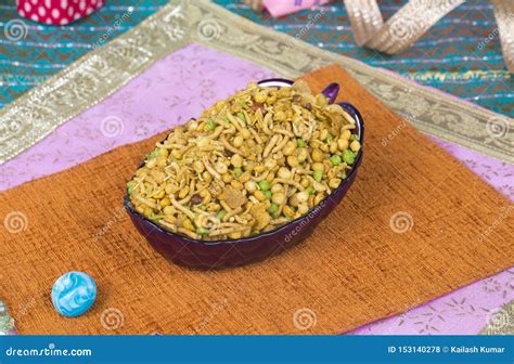 Mix Namkeen Food stock photo. Image of namkeen, farsan - 153140278