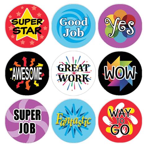 Motivational Reward Stickers for Students (Set of 1,080) Citation ...