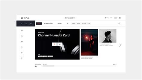 Channel Hyundai Card on Behance