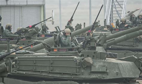 M1A2 SEPv2 present in Land Forces Training Center in Poznań, Poland ...