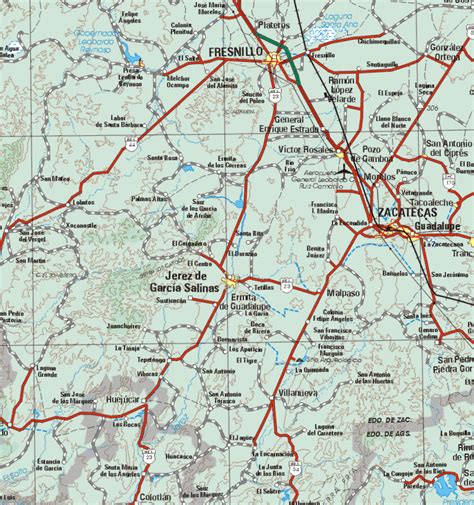 Durango mexico map [16] - map of durango mexico [16] - mapa de durango [16]