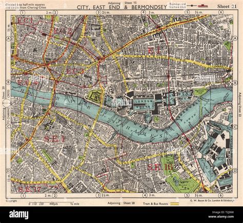 Old East End London Map