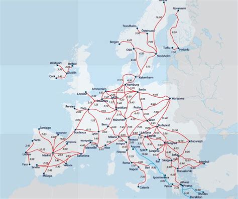 Como viajar en tren por Europa - Te Quiero Mostrar