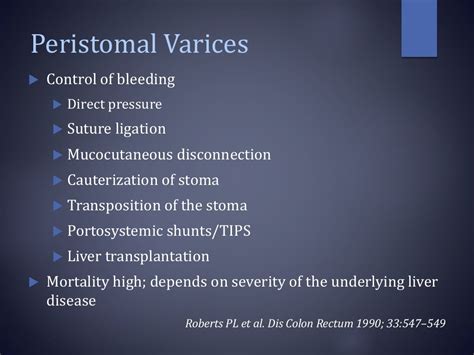 Stoma complications & its management