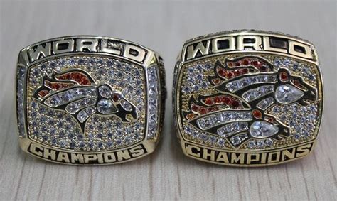 Both Denver Bronco Superbowl Rings Broncos Cheerleaders, Nfl Broncos ...