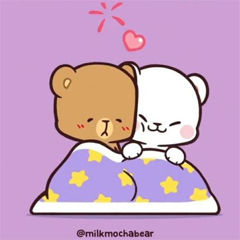 Milk Mocha Bear Cute Bear Drawings, Cute Little Drawings, Cute Couple ...