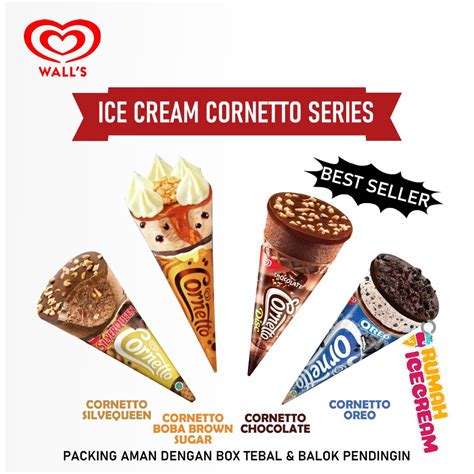 Jual Ice Cream Es Krim Cornetto Walls Shopee Indonesia ...