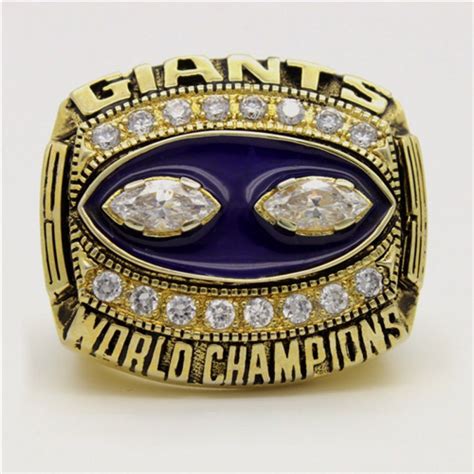 Super Bowl XXV 1990 New York Giants Championship Ring at $181.89 ...