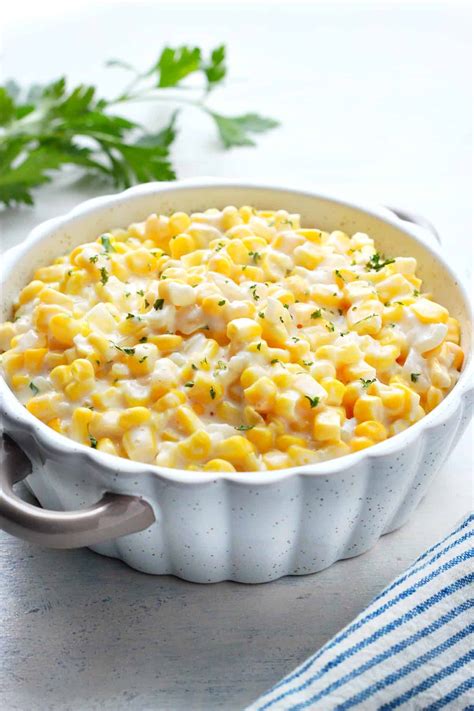 Creamed Corn Recipe - Crunchy Creamy Sweet