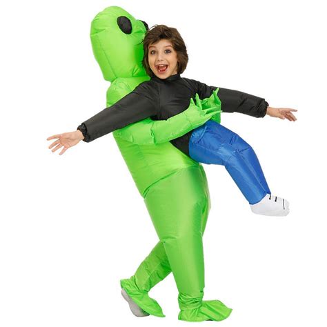 Buy KOOY Inflatable Alien Costume Kids Inflatable Halloween Costumes ...