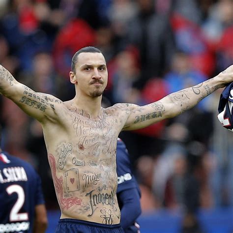 Zlatan Ibrahimovic Wore Temporary Tattoos to Raise Awareness of Hunger ...