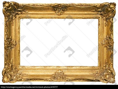 Gold frame landscape format - Stock Photo #419777 | PantherMedia Stock ...