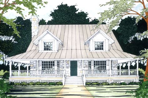 Farm House Wrap Around Porch Plans For Your Dream Home - House Plans