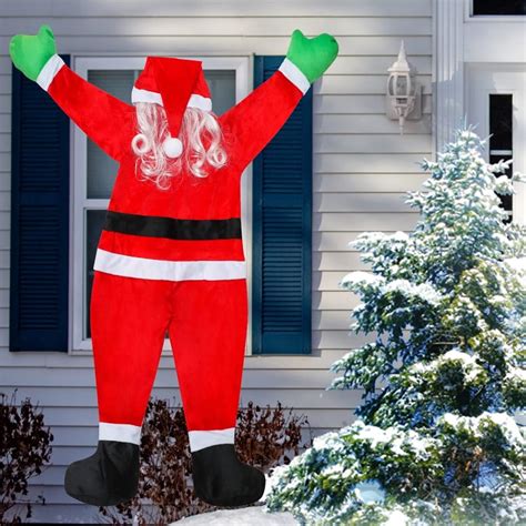 Climbing Hanging Santa Claus Christmas Indoor Outdoor Decoration from ...