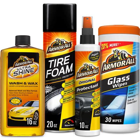 Armor All Complete Car Care Kit (4 Pieces), Car Cleaning - Walmart.com