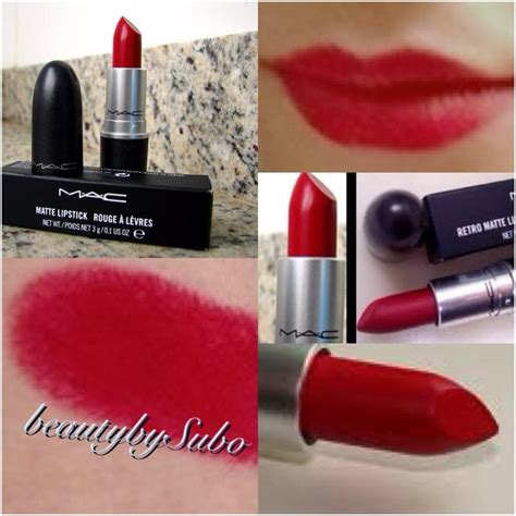 BeautybySubo: MAC Ruby Woo lipstick Review