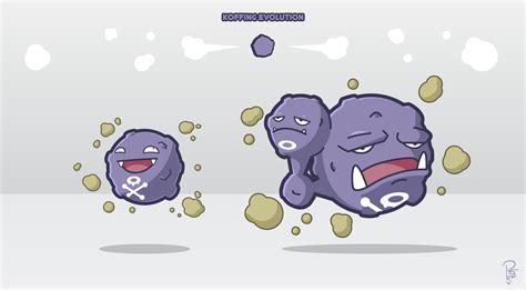 Koffing evolution by platfus123 on DeviantArt