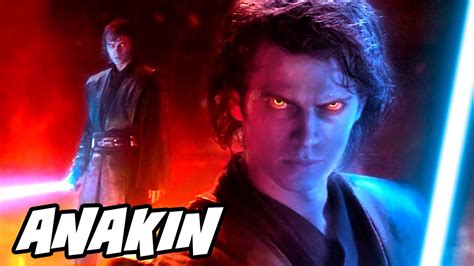 Why Anakin Didn't Have Sith Eyes While Fighting Obi-Wan - Star Wars ...