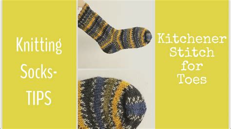 Knitting Socks: Tips - Kitchener Stitch | TeoMakes - YouTube