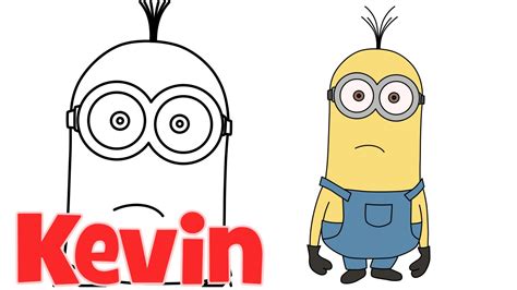 Minion Easy Cartoon Drawing Step By Step - These pictures of this page ...