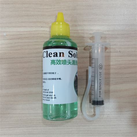 Printer nozzle print head cleaning solution 100ml / 1 litre | Shopee ...