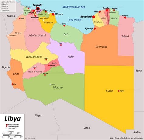 Libya Map | Detailed Maps of State of Libya