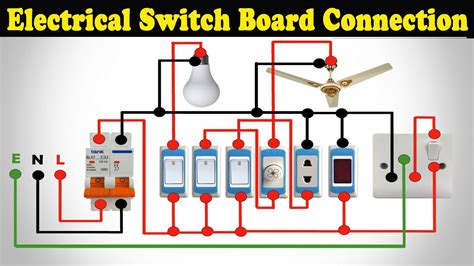 Switch Board Circuit Diagram Wiring Diagram Schematic - Riset