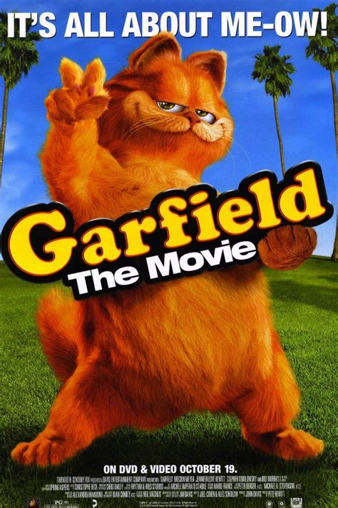 Garfield The Movie Dvd