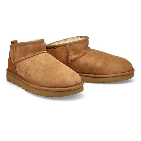 UGG Women's Classic Ultra Mini Boot - Chestnu | SoftMoc.com