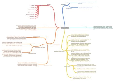 kelenjar endokrin - Coggle Diagram