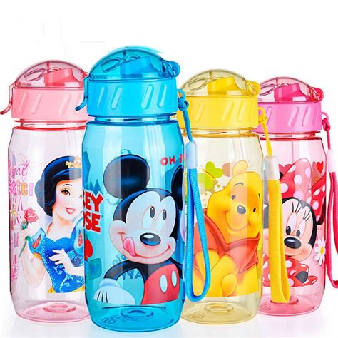 Eco friendly Kid Kids Drinking Cartoon Water Bottles BPA Free Plastic ...