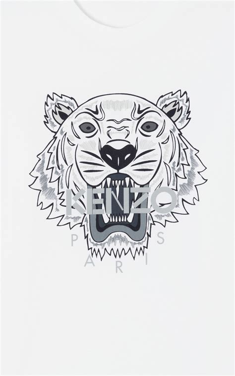 Kenzo Tiger T-shirt (White) - Bonjor Outlet