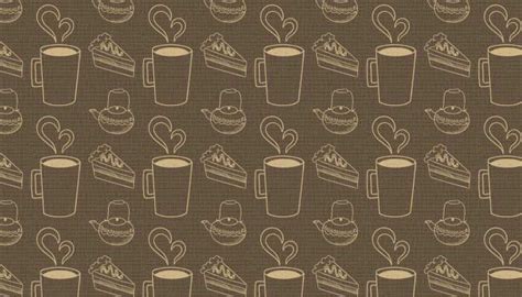 12 Coffee Pattern Backgrounds | PHOTOSHOP FREE BRUSHES