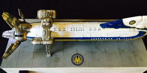 Battlestar Galactica Colonial One Scale Model - Do You Even Nerd?