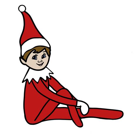 Free Elf On The Shelf Printable (stickers PNG ) - Like Love Do