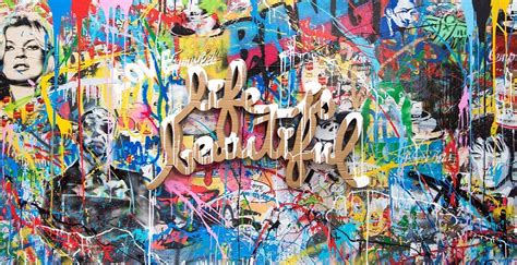 Life is Beautiful by Mr Brainwash | Whistler Contemporary Gallery