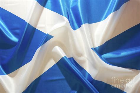 Saltire Flag Of Scotland Photograph by Themoog - Fine Art America