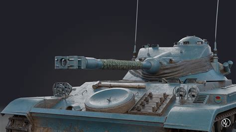 AMX-13 FL11 PBR Model 3D model | CGTrader