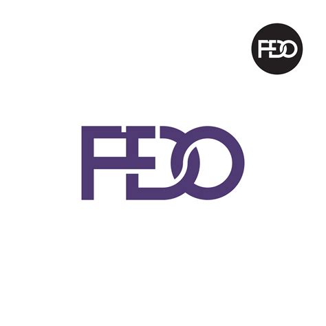 Letter FDO Monogram Logo Design 36097499 Vector Art at Vecteezy