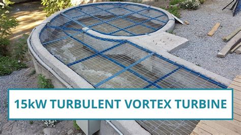 15kW Vortex turbine with more technical details | Water turbine, Water ...