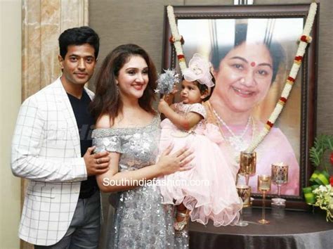 Sridevi Vijaykumar Daughter Rupikaa's 1st Birthday Celebrations – South ...