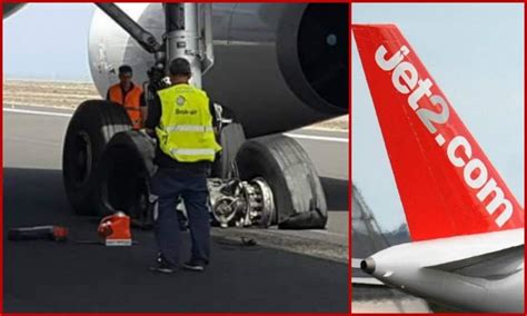 'Madness' after Jet2 plane tyre blowout closes Tenerife airport ...