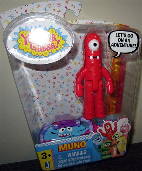 Muno Yo Gabba Gabba action figure Jazwares