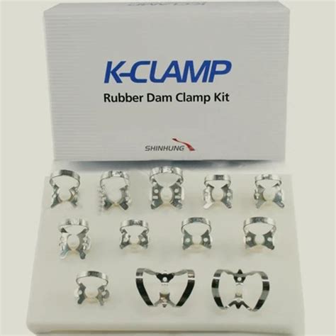 Dental K-clamp Rubber Dam Clamp Kit (made In Korea at 6000.00 INR in ...