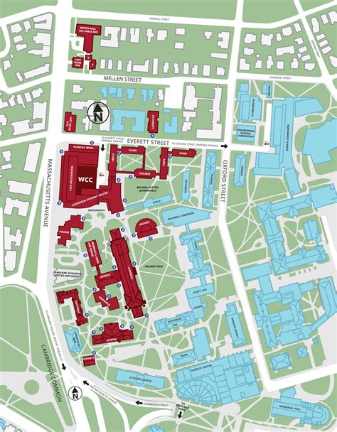 Campus Map and Directions - Harvard Law School | Harvard Law School