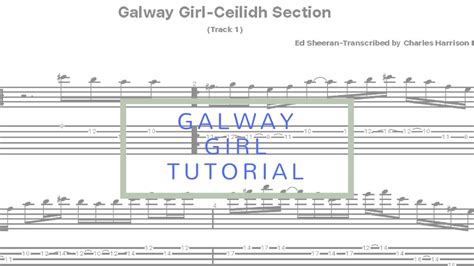 Galway Girl Guitar Chords - Sheet and Chords Collection